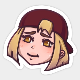 Vespiary Lana Zamula Cute Chibi Smiling Sticker